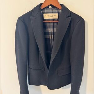 Burberry Brit Black Wool Blazer